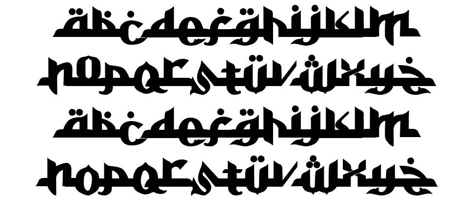 Alkhoufi font