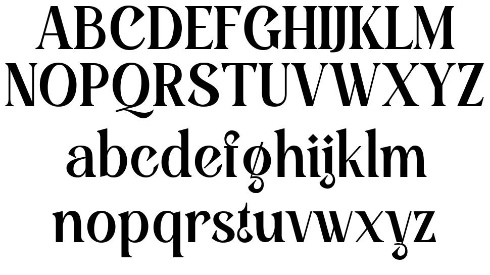 All In font Specimens