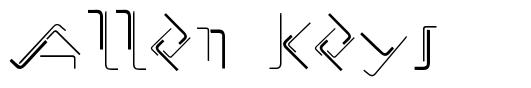 Allen Keys 字形