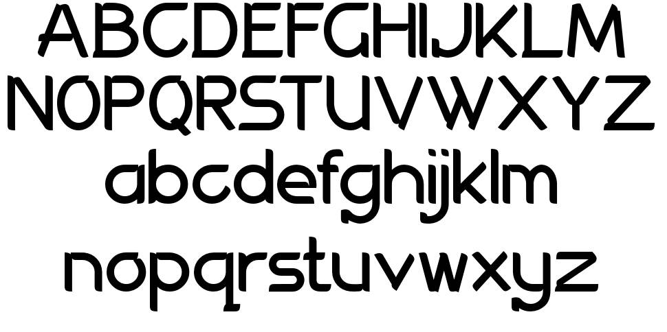 Allenatore font specimens