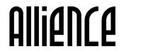 Allience font