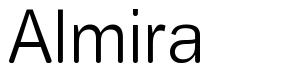 Almira 字形