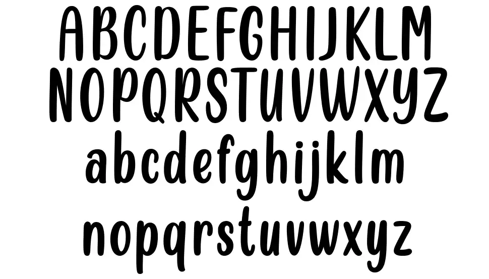 Almond Cookies font Örnekler