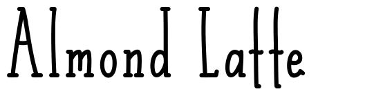 Almond Latte フォント