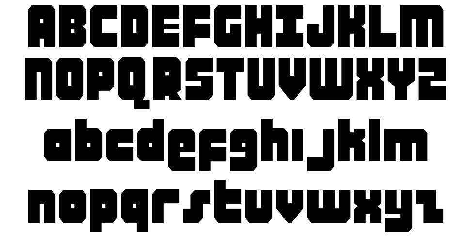 Alpha Taurus font Örnekler