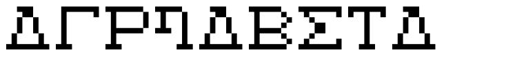 Alphabeta шрифт