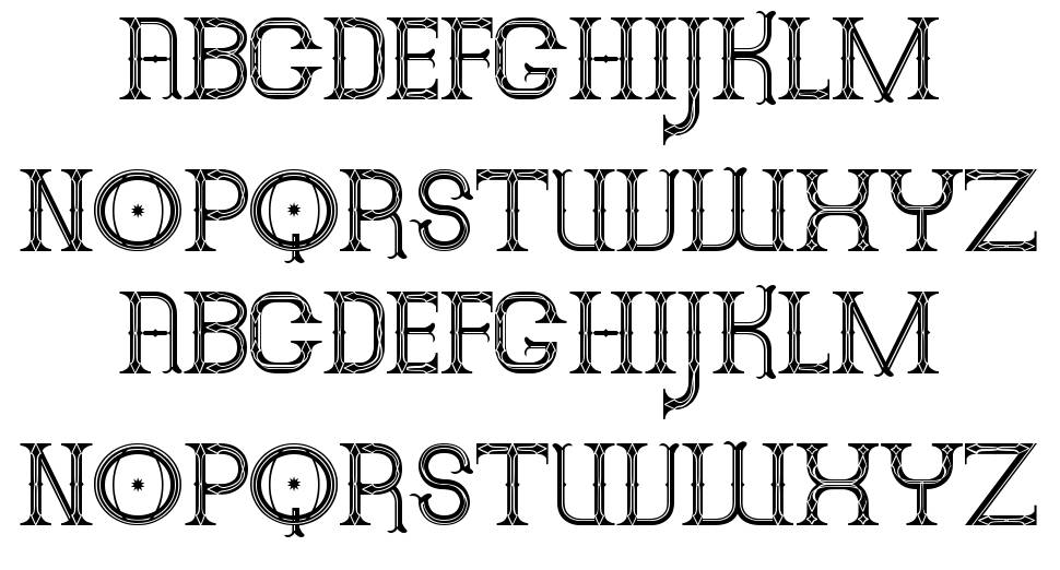 Alphin Merytous St font specimens