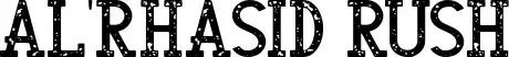 Al'Rhasid Rush font by Repi Hilmana | FontRiver
