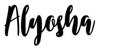 Alyosha font