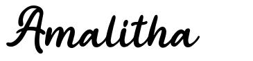 Amalitha schriftart