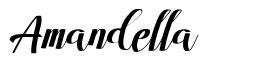 Amandella font