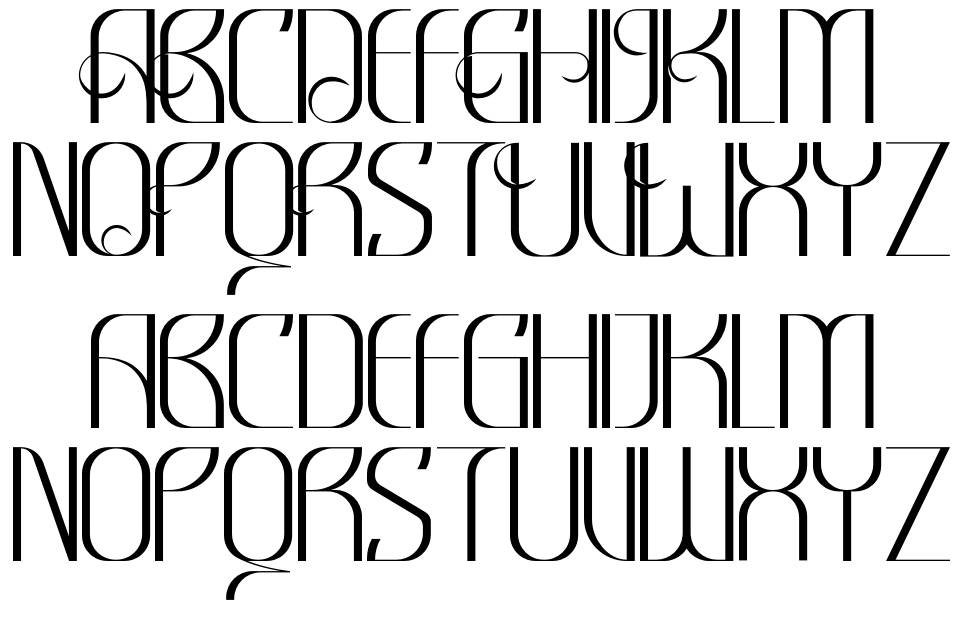 Amarta font specimens