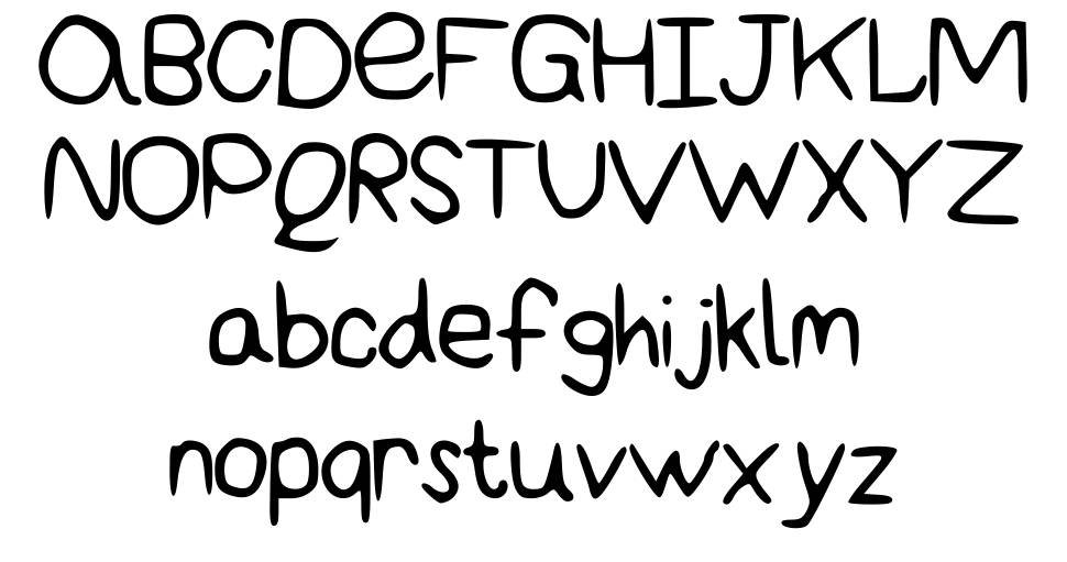 Amazing Basic font Örnekler