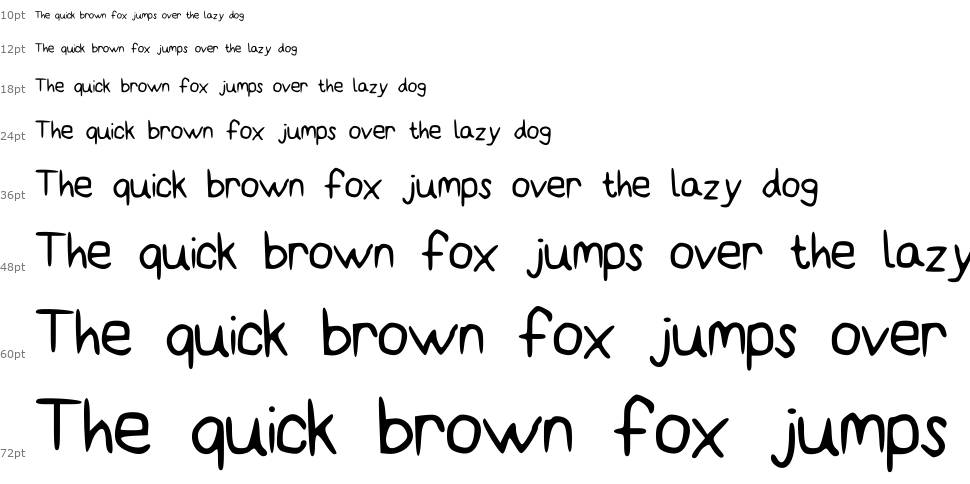 Amazing Basic font Şelale