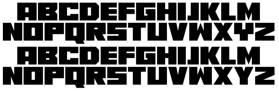 Amazing Views font specimens