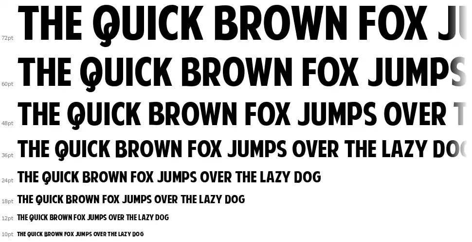 American Purposefont waterfall
