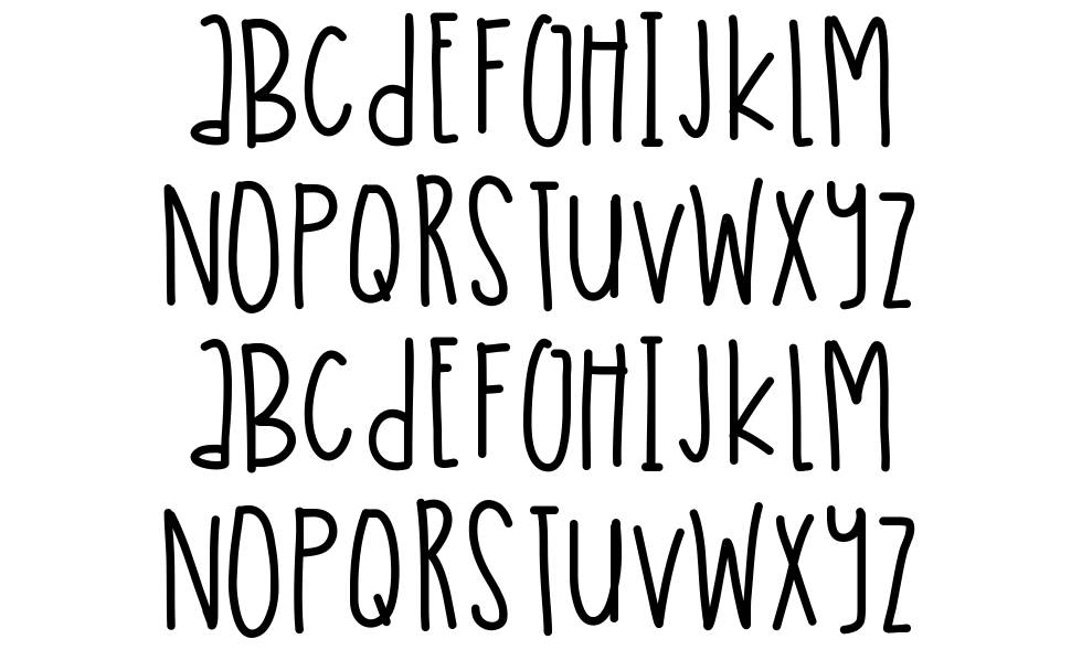 American Youth font specimens