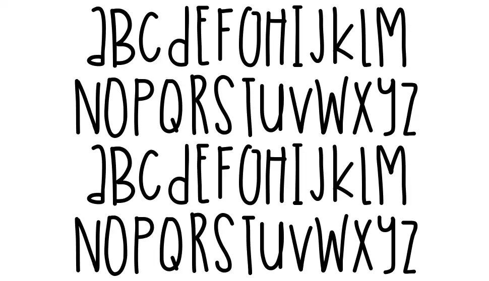 American Youth font specimens