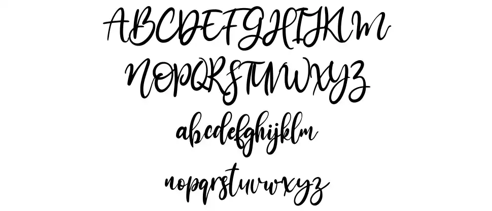Ammanda font by Anggara Anindita Glaasebw | FontRiver
