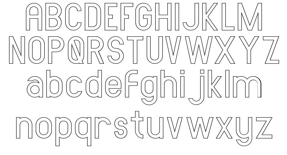 Amorica Sans font Örnekler