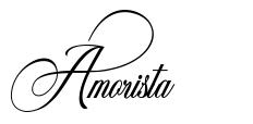 Amorista шрифт
