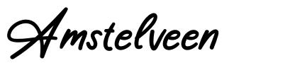 Amstelveen 字形