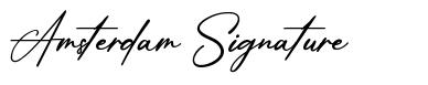 Amsterdam Signature písmo