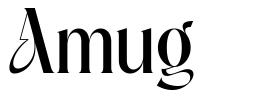 Amug 字形