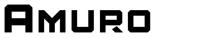 Amuro шрифт