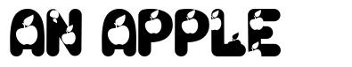 An Apple font