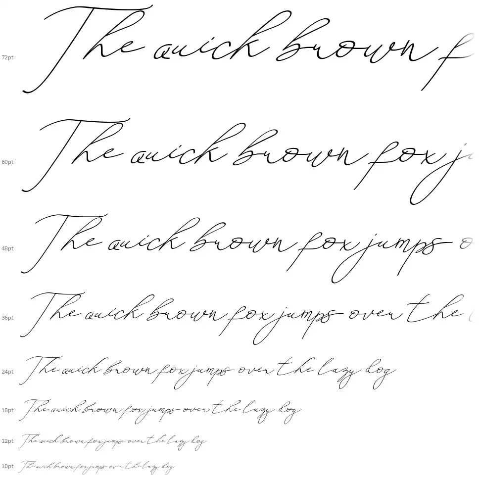 An Either Lifetimefont waterfall