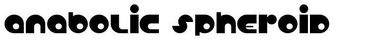Anabolic Spheroid шрифт