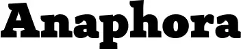 Anaphora