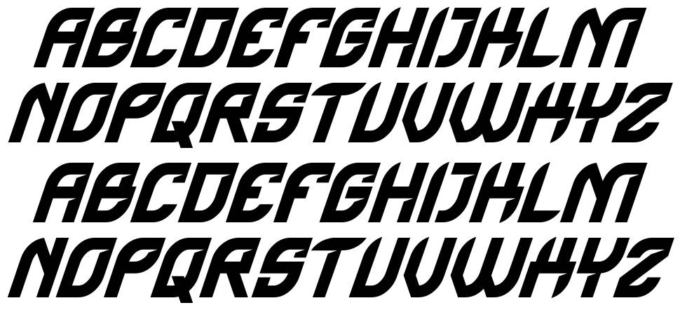 Ancent font specimens