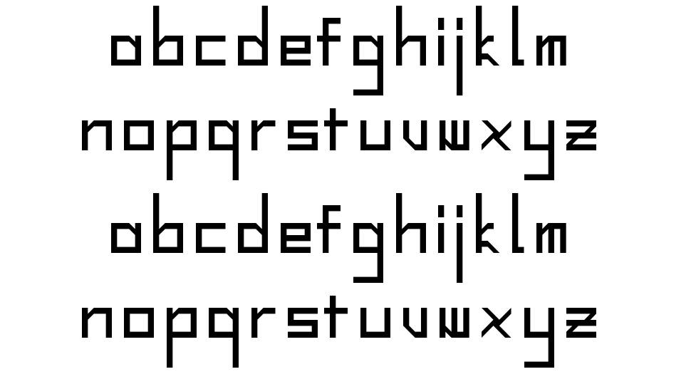 Anchorage font Örnekler