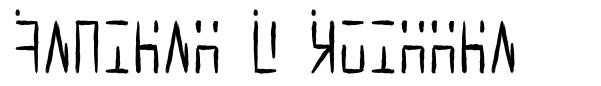 Ancient G Written font