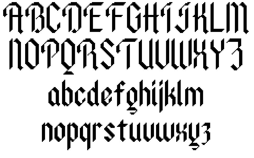Ancient Modern Tales font specimens