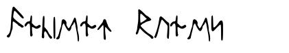 Ancient Runes шрифт