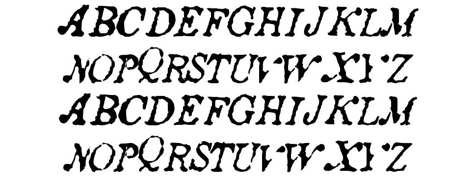 Ancient Story font specimens