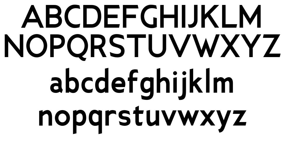 Ancillary font specimens