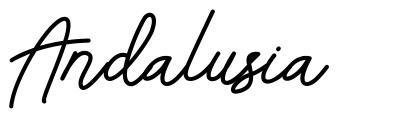 Andalusia font