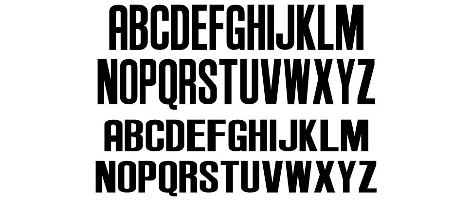 Anderson Supercar font Örnekler