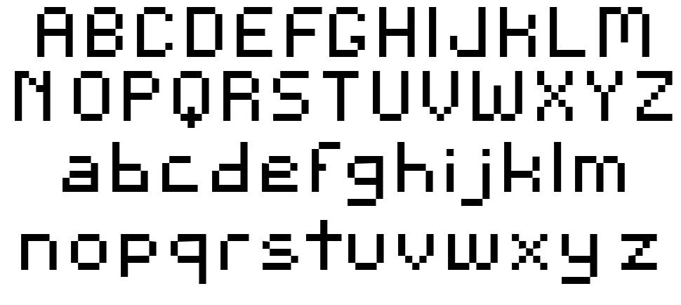 Andina font specimens