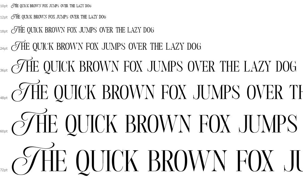 Androgy font Waterfall