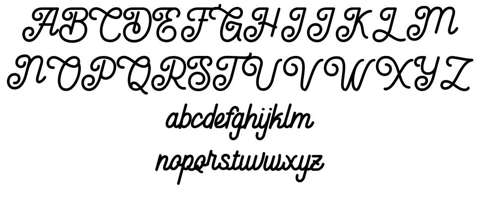 Anelka Fambuya font Örnekler