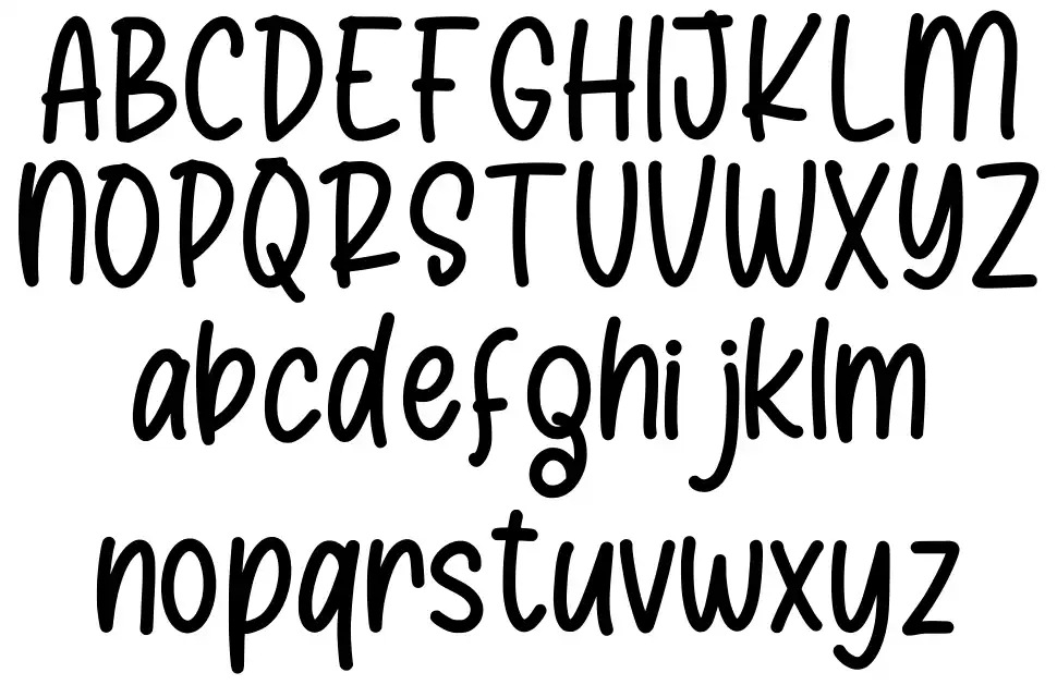 Aneska Kids font specimens