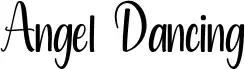 Angel Dancing font