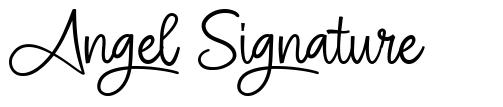 Angel Signature шрифт