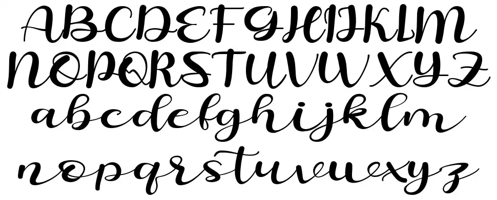 Angelesfont specimens