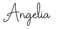 Angelia フォント